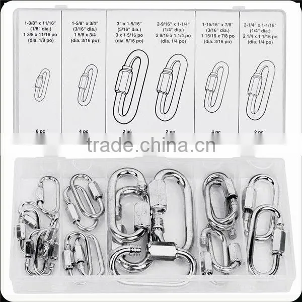 TC Hardware 25pc Assorted Rock Climbing Carabiner