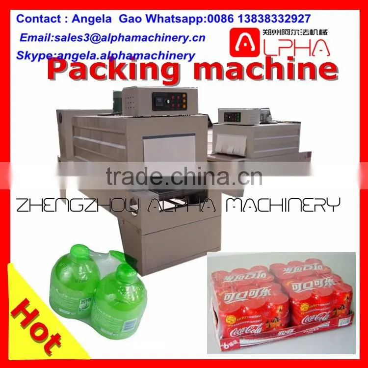 Hot sale! Perfect Automatic water bottles shrink packing machine