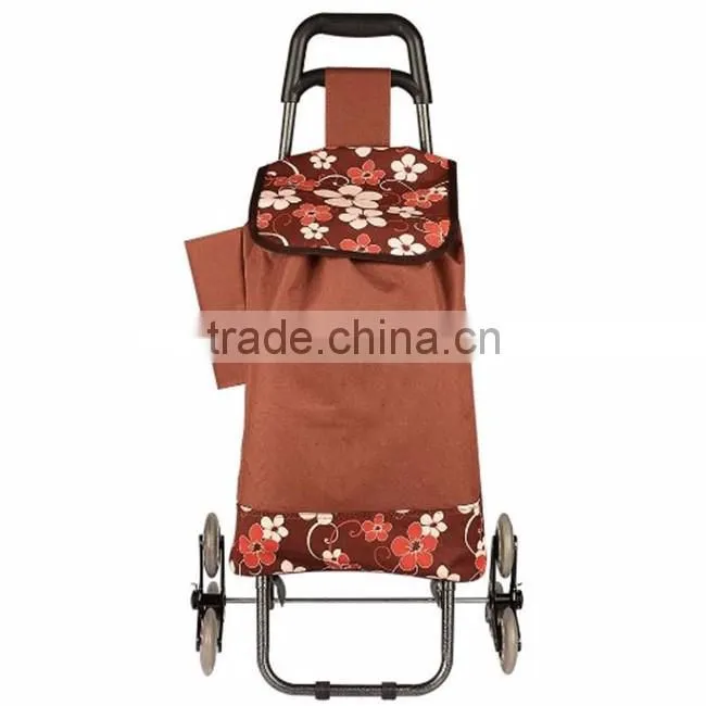 wholesale custom Folding cheap trolley bag