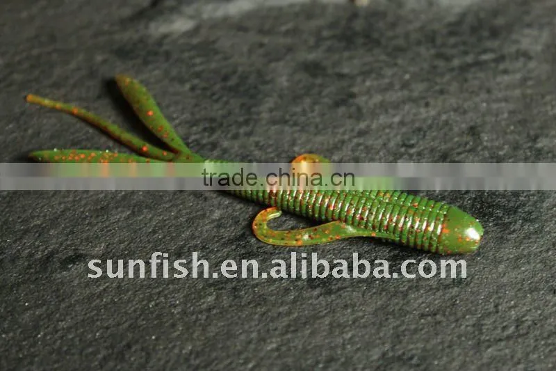 soft fishing lure with salt,freshwater soft lure G03B