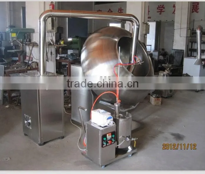 2012 best seller fully stainless steel wide output nuts coating machine