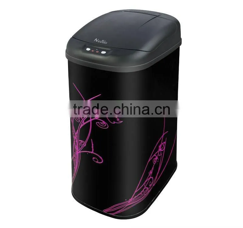 Stainless Steel Sensor /hand freeTrash can Stainless Steel Sensor Dustbin one touch dustbin