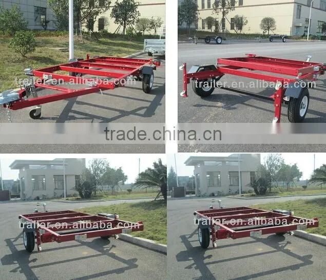 4x8 Powder Coated folding Utility Trailer