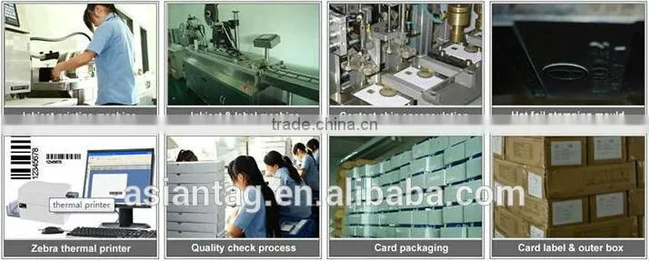 Cheap hico magnetic stripe pvc card