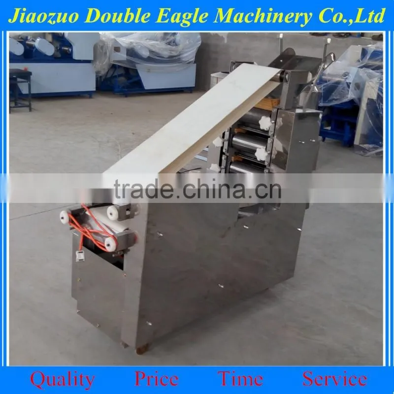 2rows round dough sheet making machine / square spring roll wrapper machine