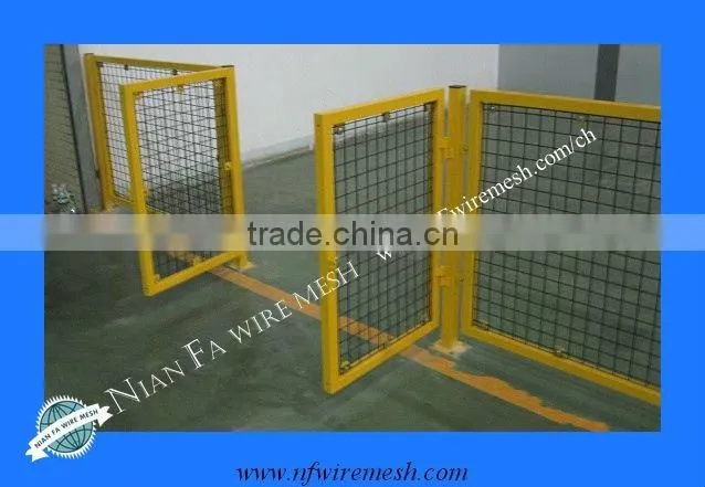 storage welded wire mesh fence gate