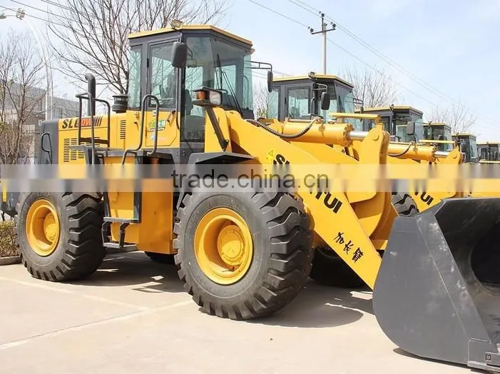 2017 China famous 3ton wheel loader SHANTUI brand SL30W with cheap price