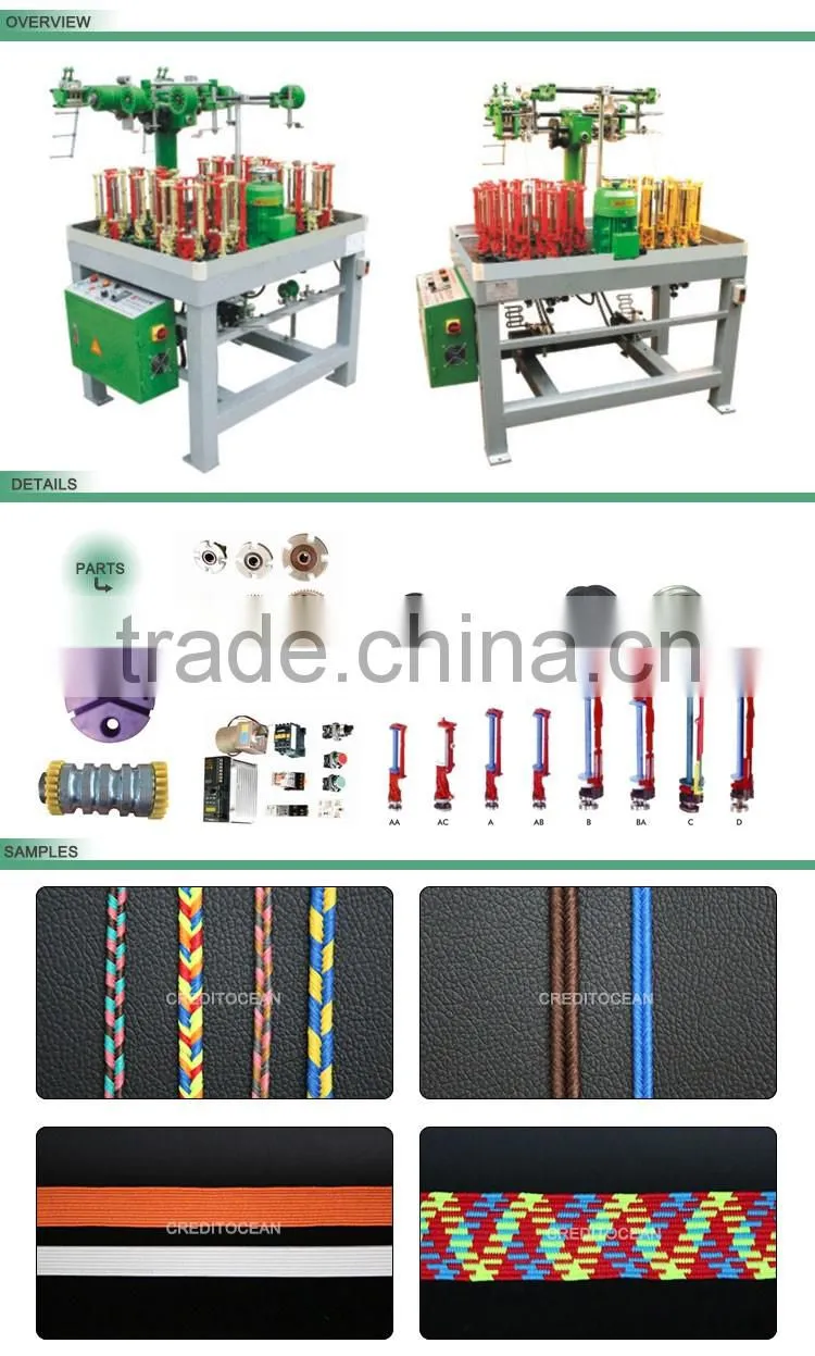 hot sale & Lace braiding machine made in china