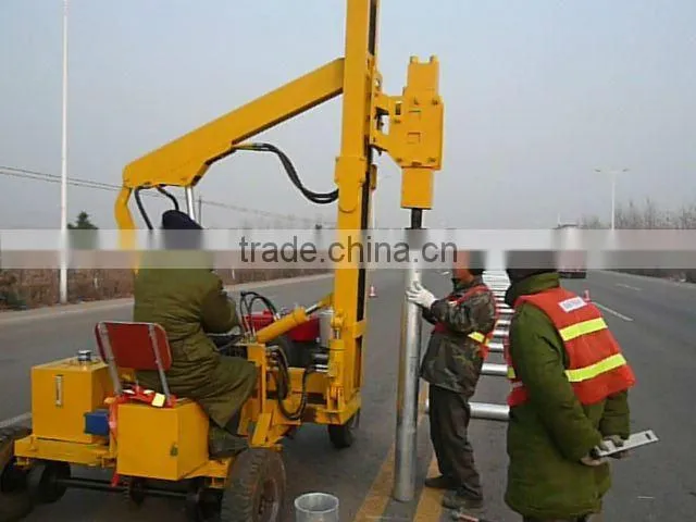 Pile driving machine