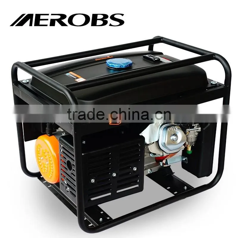 BSGE6500T Knife model AEROBS Outdoor Use 5kw Gasoline Generator with OEM
