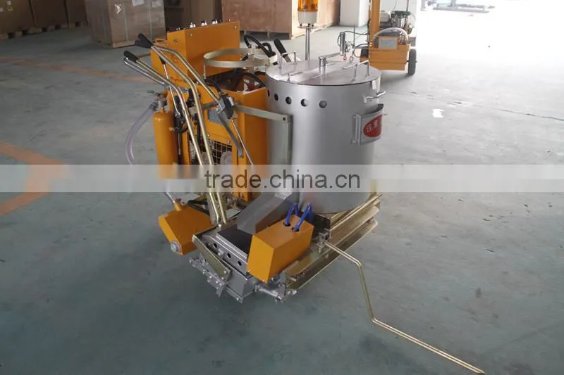 GEC senior self-propelled vibration thermoplastic blind tracks road marking machine