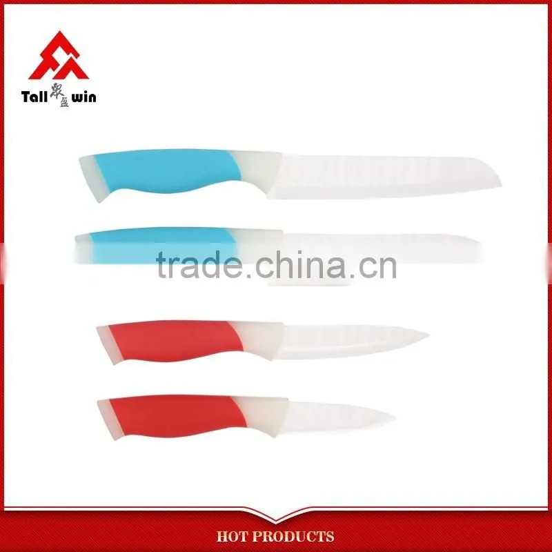 non-stick ceramic coating fruit carving knife set