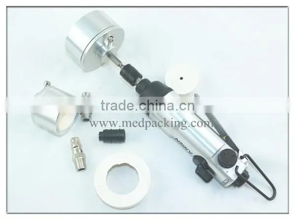 Manual Pneumatic plastic bottle capping machine