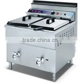 Hot sales gas single tank deep fryer,single basket gas deep fryer(ZQW-171)