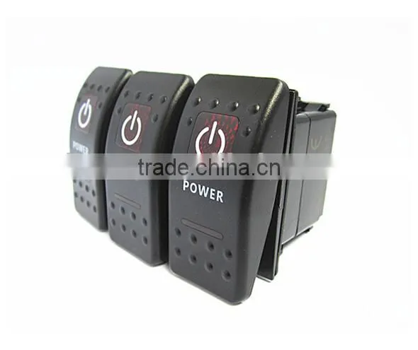 SPST ON/OFF Jeep Electrical Rocker Switch