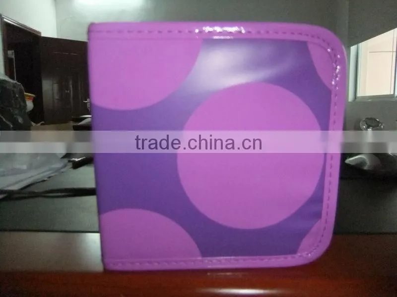 lovely pvc CD/DVD bag/2016 new style CD/DVD bag