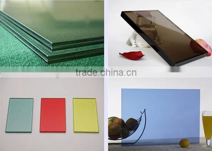 CE certificate size customized building grade float glass manufacture