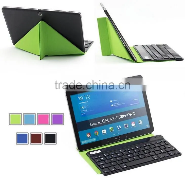 hotselling wireless bluetooth keyboard with detachable leather case