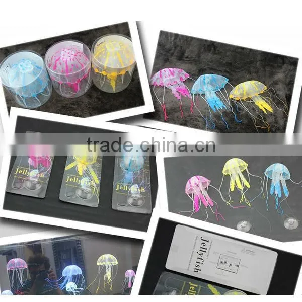 Popular novelty imitation silicone toy coral aquarium for tank