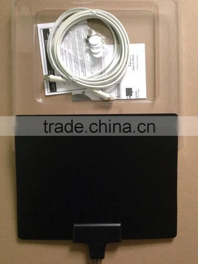 High quality portable tv antenna / Indoor HD TV ANTENNA/ Digital Antenna For USA