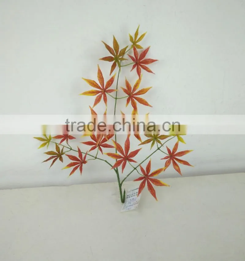 mini artificial maple leaf / fake leaves wholesale