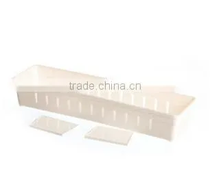Fashion 3 Lattices Sundries Plastic Divided Storage Box/DIY Storage Box