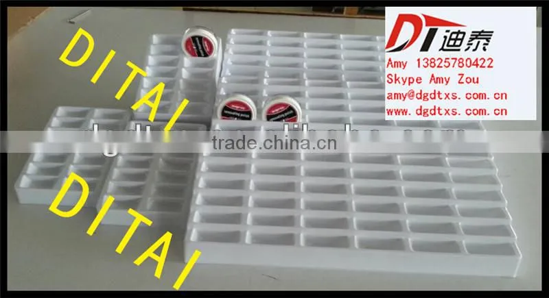 Vacuum formed plastic display case