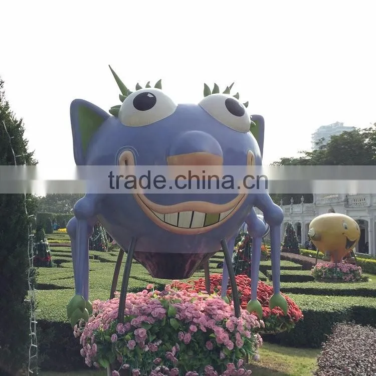 FRP garden big cartoon sculpture