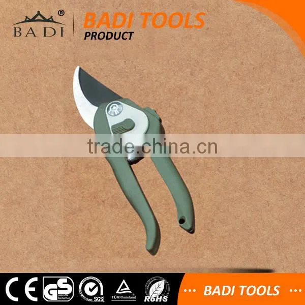 soft touch grape scissors pruning shears/anvil cutter pruner/bypass secateur