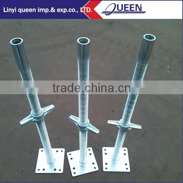 Scaffolding Parts Type and jack base Scaffolding Part hollow/ solid/swivel screw base jack