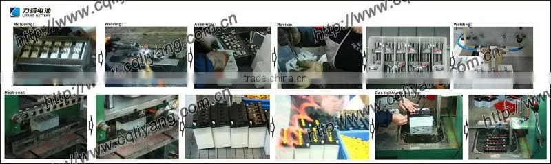 LiYang Dry Charged Tricycle Battery 12V 28A