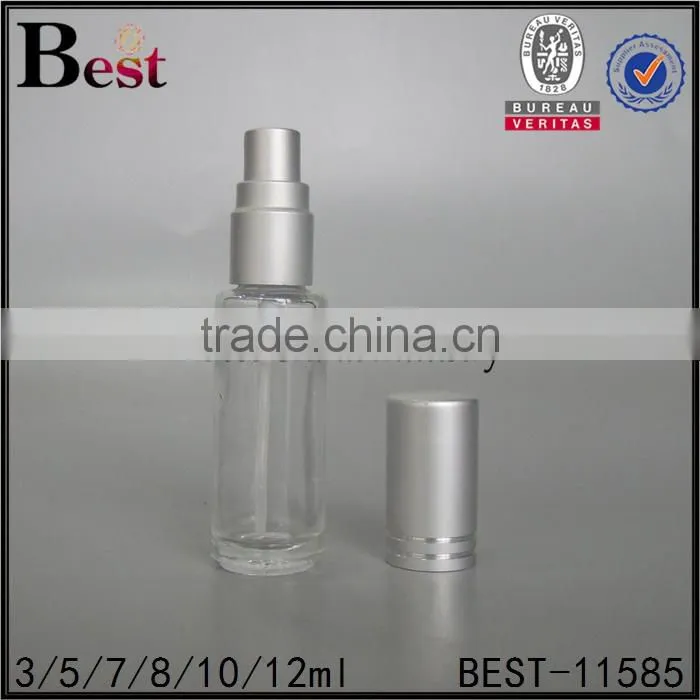 3ml 5ml 10ml mini perfume spray bottle empty perfume spray bottle round shape refill perfume atomizer spray bottle