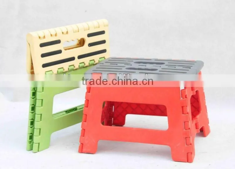 Portable Plastic Step Stool Kids Plastic Folding Stool As Seen on TV