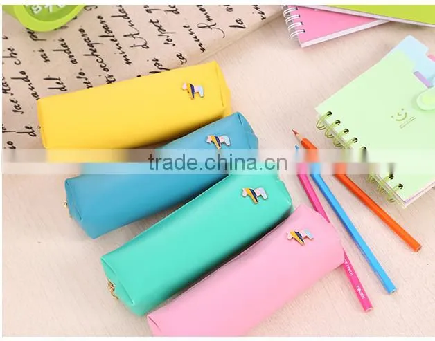 china wholesale Low price custom printed pencil case for teenagers