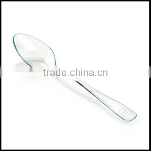 New Mini Ware Clear Plastic Spoons disposable for sale,custom plastic spoons manfuacturer