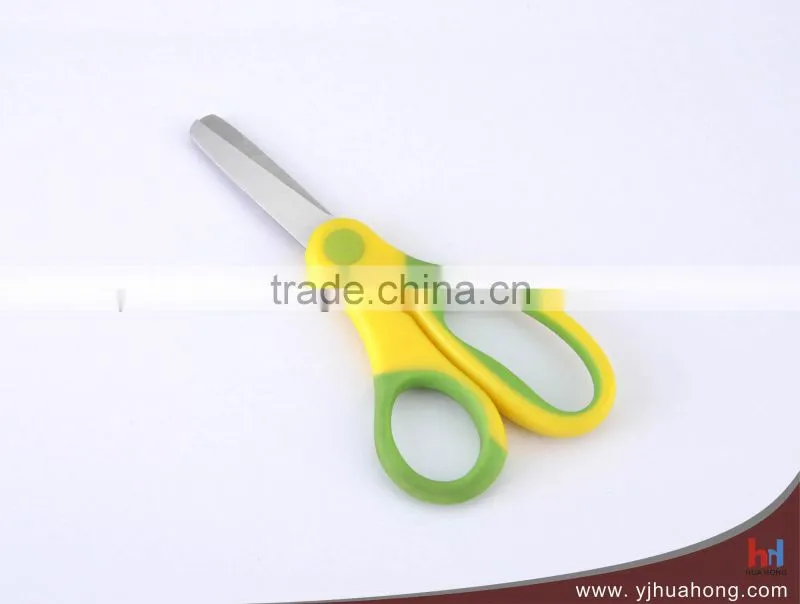 Soft grip handle stainless steel household scissors,office scissors (HC-66)