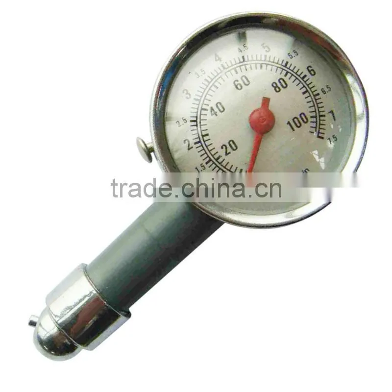 Dial Metal Car Tire Pressure Measurement Gauge Meter