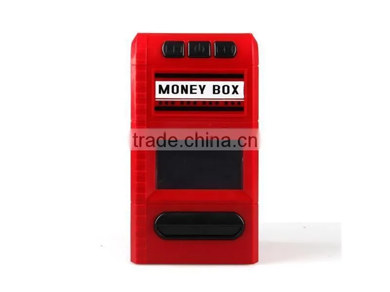 new arrival shredding money machine money box Tricky toys with music