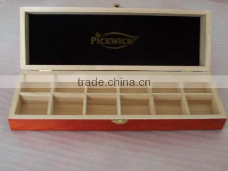 paulownia wood tea packaging box