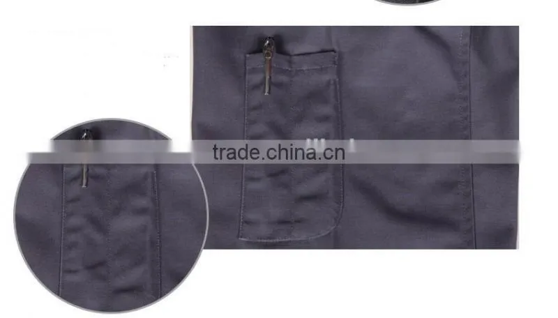 2016 mechanic mens summer working overall uniform autumn style for work