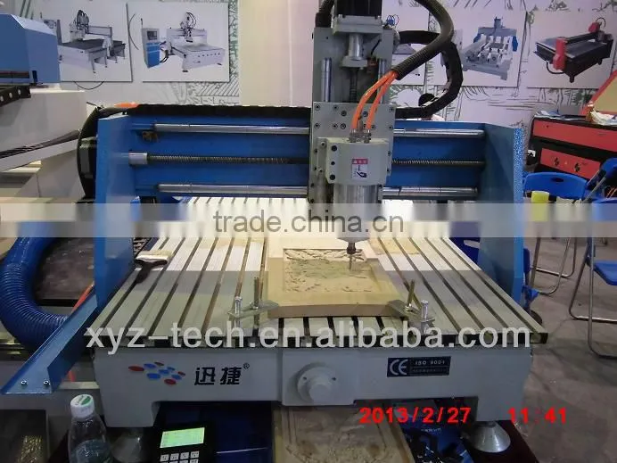 hot sale wood mini cnc router XJ6090 Mach3 control engraving machine for your working