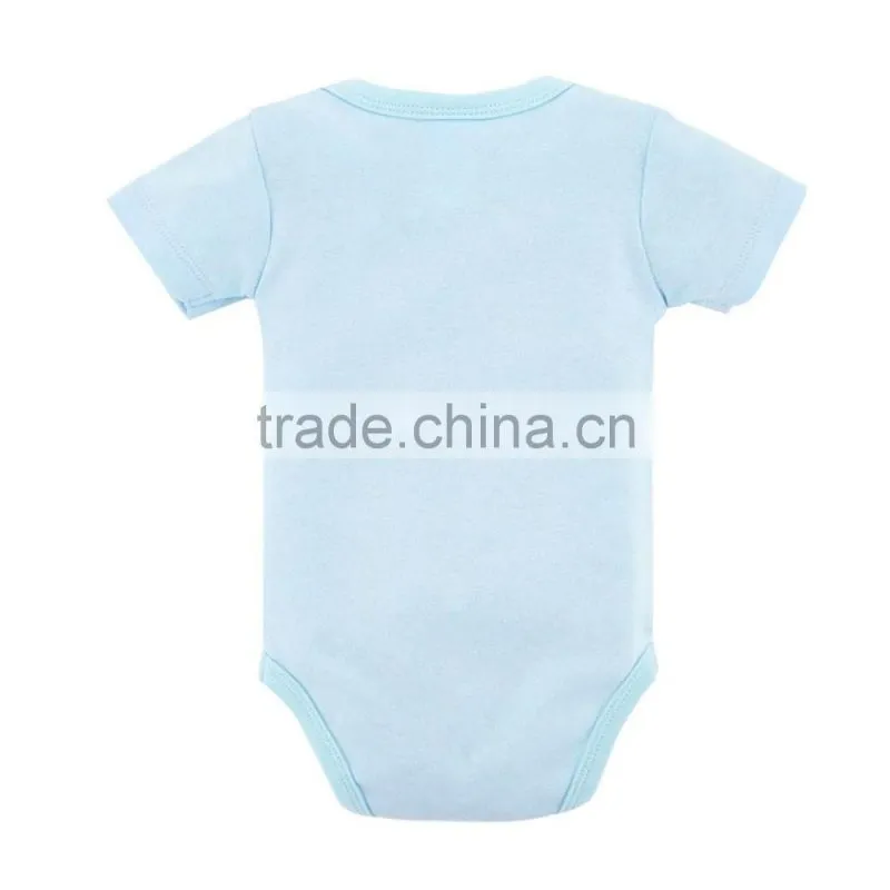 Top Sale Infant Clothes Short Sleeve Cute Animal Baby Rompers For Boy