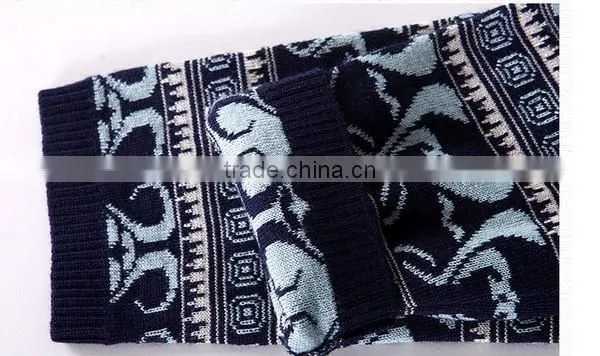 2014-2015 high fashion men's jacquard pullover sweaters