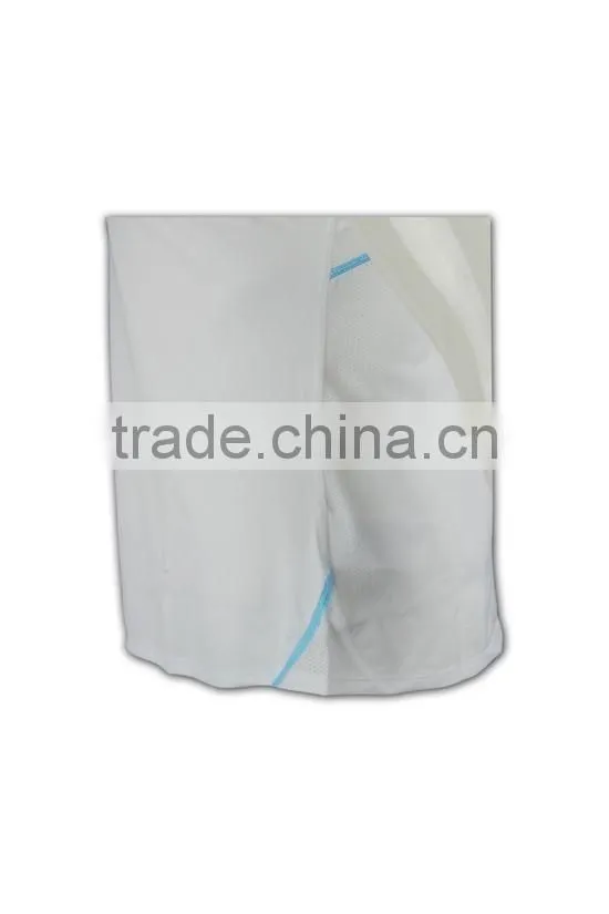 China manufactory high quality dri-fit white low MOQ custom vests