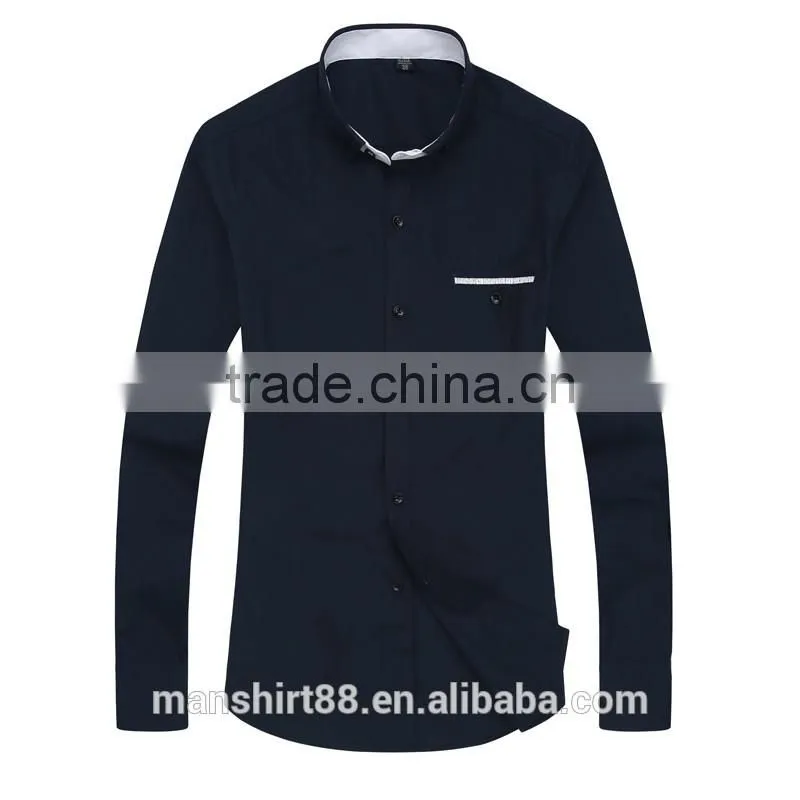 Latest dress design multi-colors formal men shirts