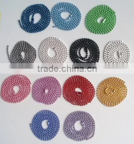 colored ball chain