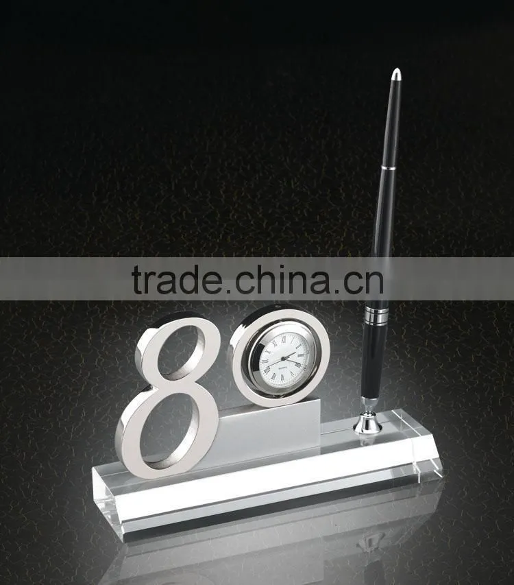 high quality delicate crafts, desktop set 80th Anniversary gifts