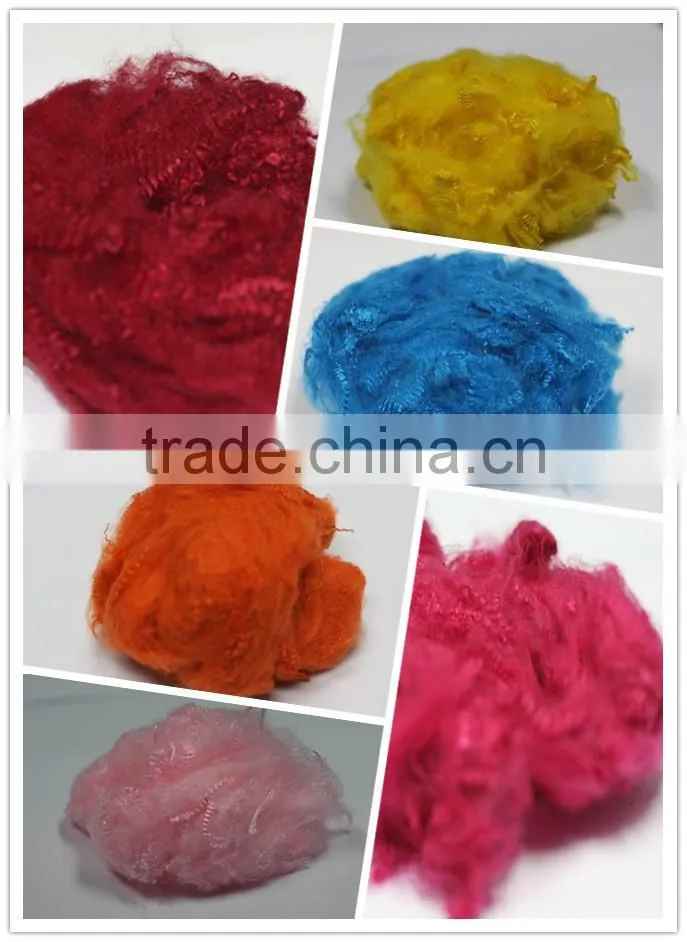 colored polyester staple fiber