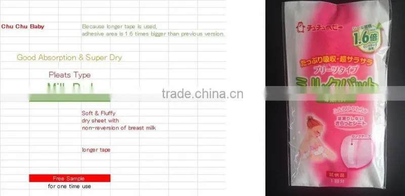 Japan High quality and Functional breast milk Breast Pad at reasonable prices Wholesale