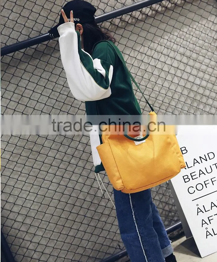 New arrival vintage canvas messenger bag high fashion canvas messenger bag